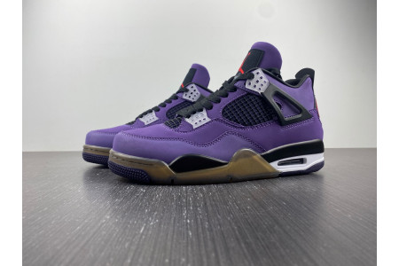 Jordan 4 Retro Travis Scott Purple (Friends and Family) 766296 LN4