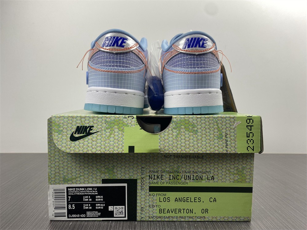 Nike Dunk Low Union Passport Pack Argon