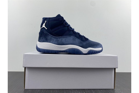 Air Jordan 11 Velvet WMNS Midnight Navy AR0715-441