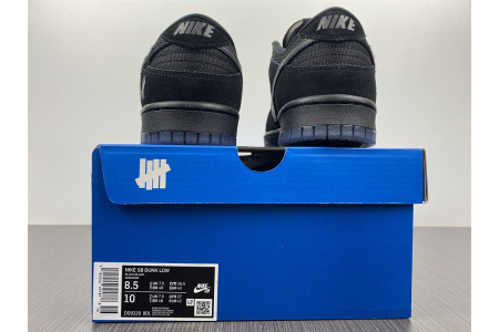 Nike Dunk Low SP Undefeated 5 On It Black DO9329-001