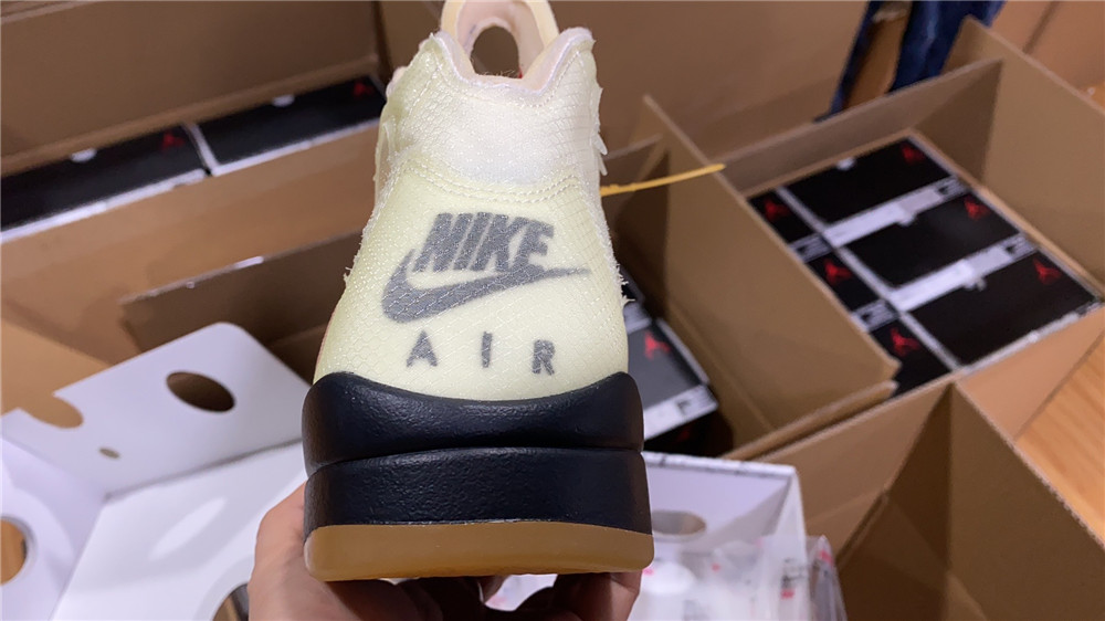 Jordan 5 Retro Off-White Sail