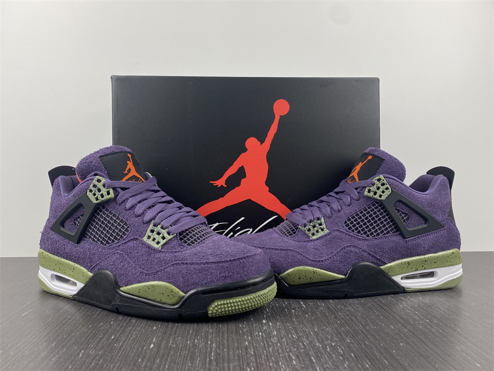 Jordan 4 Retro Canyon Purple