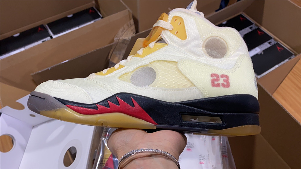 Jordan 5 Retro Off-White Sail
