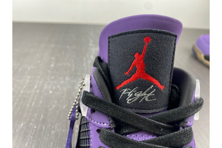Jordan 4 Retro Travis Scott Purple (Friends and Family) 766296 LN4