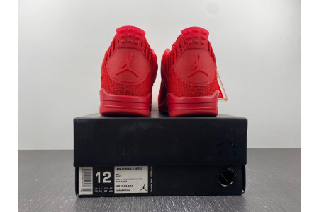 Jordan 4 Retro Flyknit Red AQ3559-600
