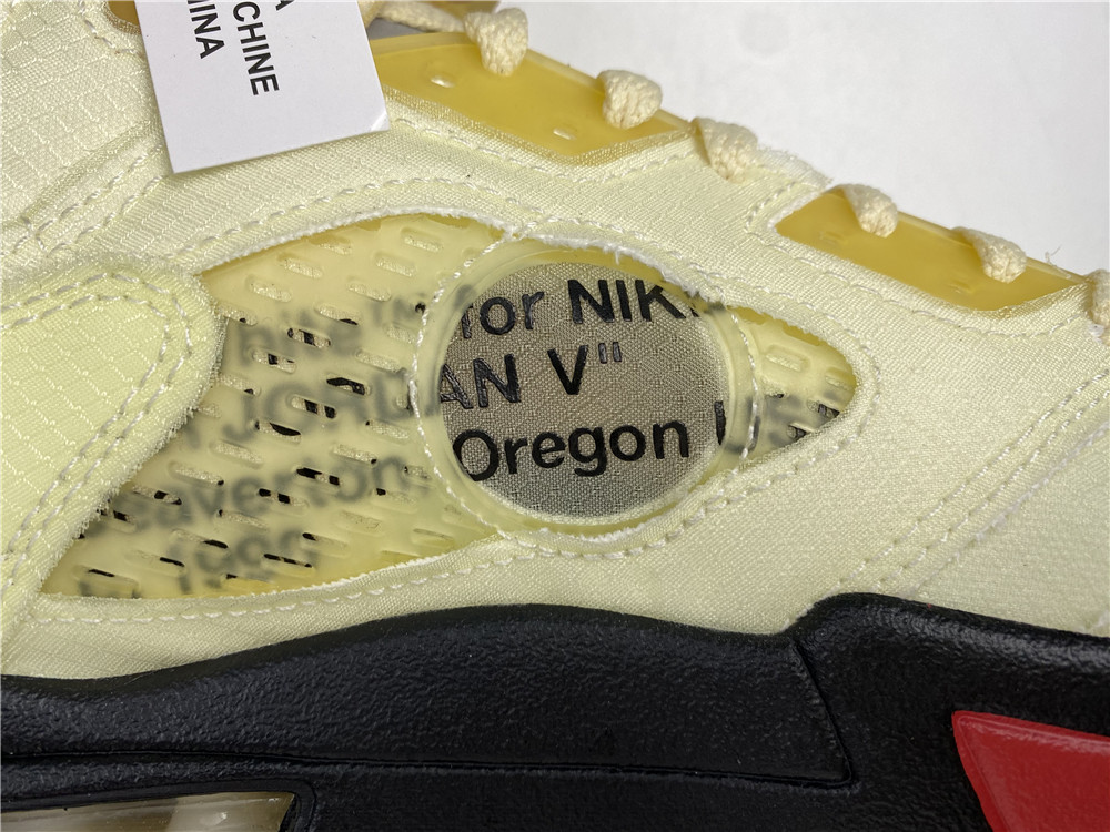 Jordan 5 Retro Off-White Sail
