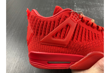 Jordan 4 Retro Flyknit Red AQ3559-600