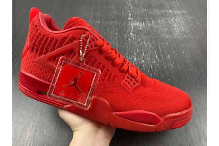 Jordan 4 Retro Flyknit Red AQ3559-600