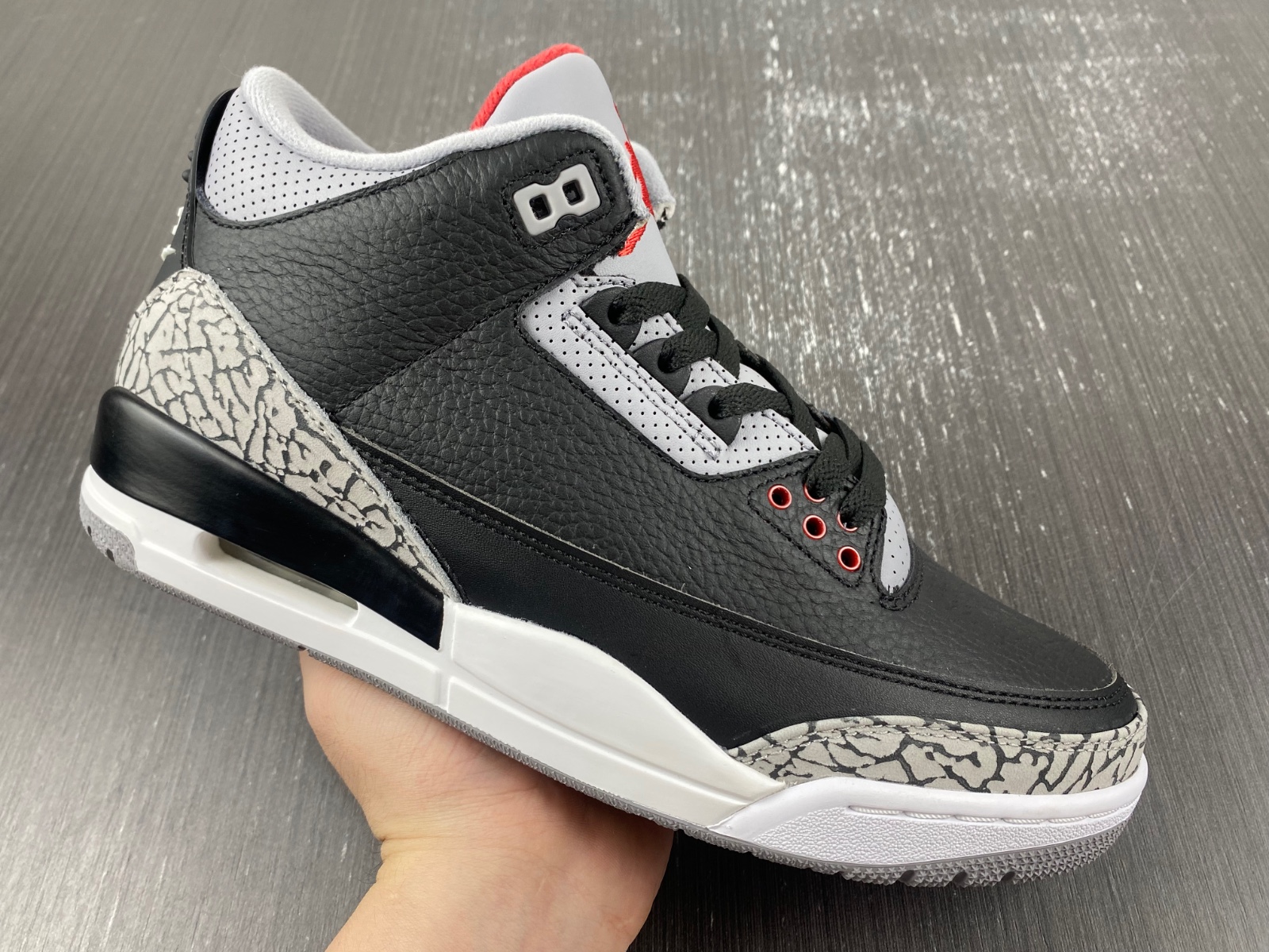 Air Jordan 3 Black Cement 854262-001