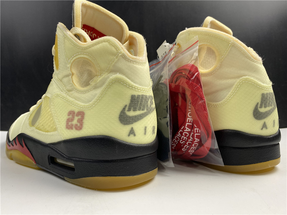 Jordan 5 Retro Off-White Sail