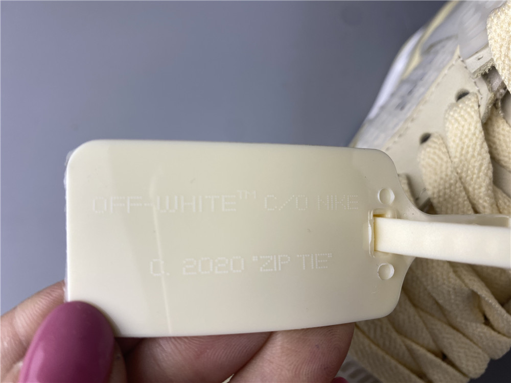 Off-White x Air Jordan 4 Sail CV9388-100