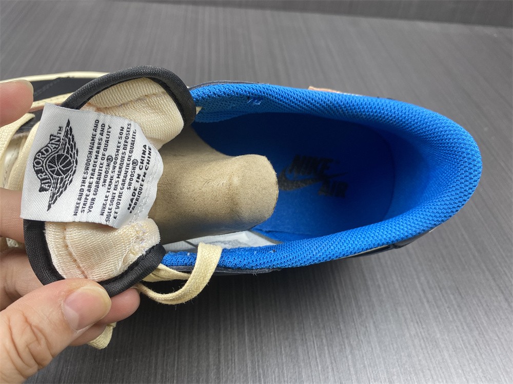 Fragment Design x Travis Scott x Air Jordan 1 Retro Low DM7866-140