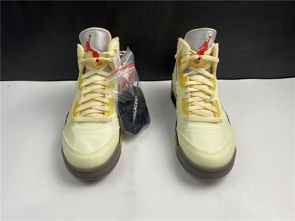 Jordan 5 Retro Off-White Sail
