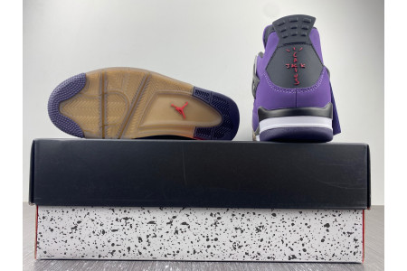 Jordan 4 Retro Travis Scott Purple (Friends and Family) 766296 LN4