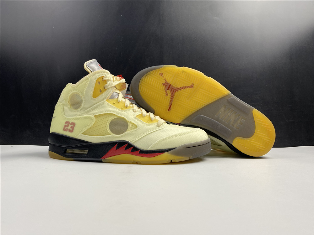Jordan 5 Retro Off-White Sail