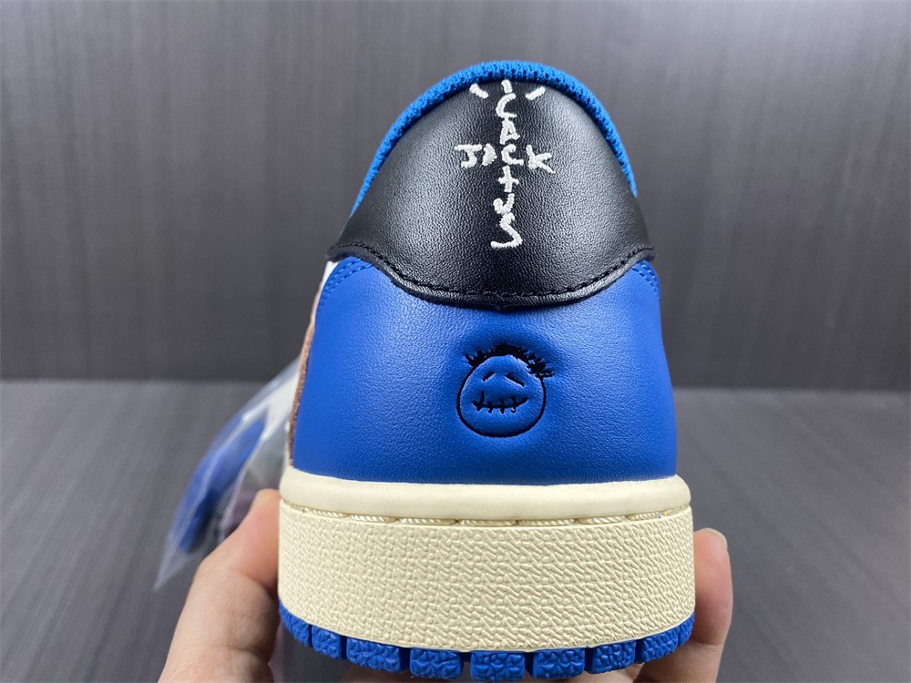 Fragment Design x Travis Scott x Air Jordan 1 Retro Low DM7866-140