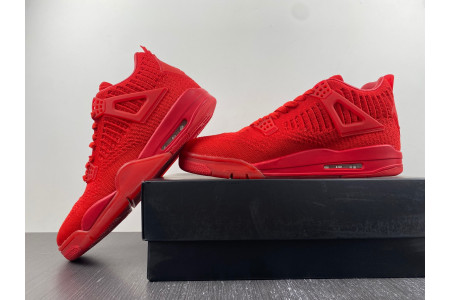 Jordan 4 Retro Flyknit Red AQ3559-600