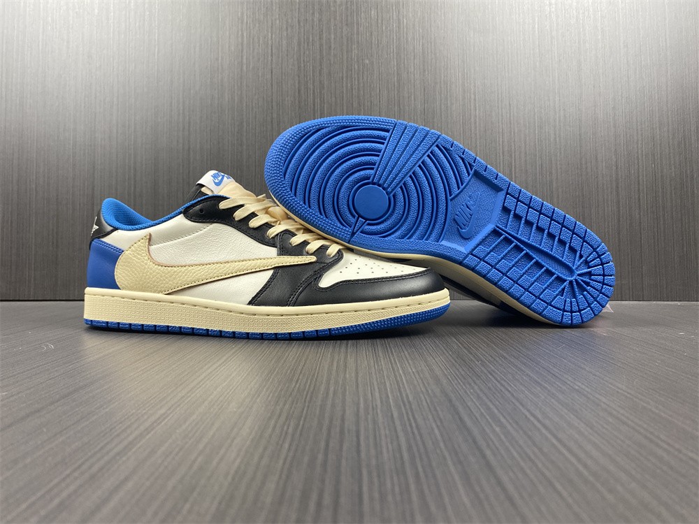 Fragment Design x Travis Scott x Air Jordan 1 Retro Low DM7866-140