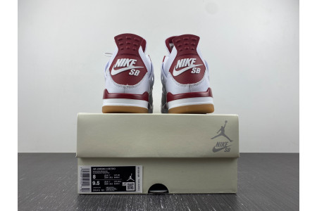Jordan 4 Retro SB Pine Red DR5415-160