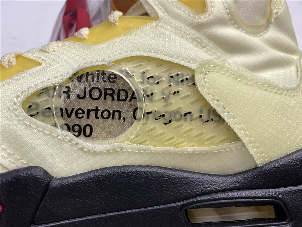 Jordan 5 Retro Off-White Sail