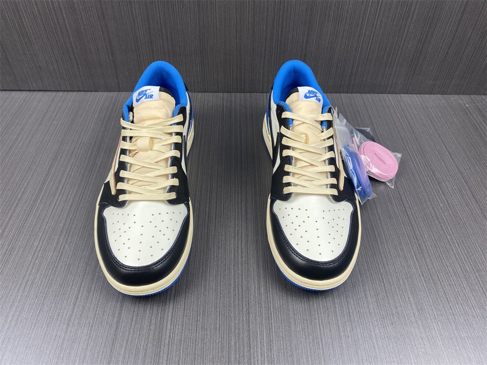 Fragment Design x Travis Scott x Air Jordan 1 Retro Low DM7866-140