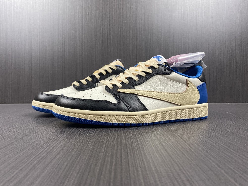 Fragment Design x Travis Scott x Air Jordan 1 Retro Low DM7866-140