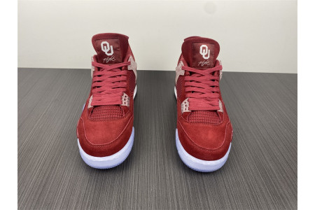 Jordan 4 Retro Oklahoma Sooners PE AJ4-904282
