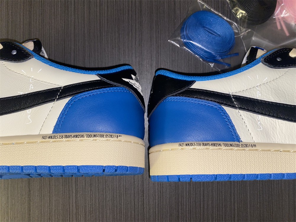 Fragment Design x Travis Scott x Air Jordan 1 Retro Low DM7866-140