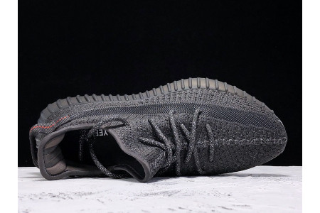 Adidas Yeezy Boost 350 V2 Static Black (Reflective) – FU9007