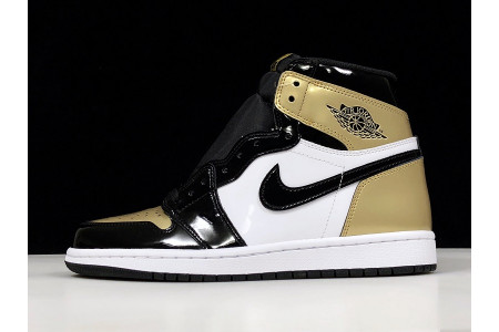Air Jordan 1 Retro High Glod Toe 861428-007