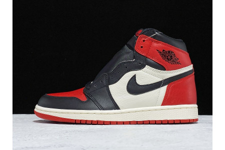 Air Jordan 1 Retro High OG Bred Toe 555088-610