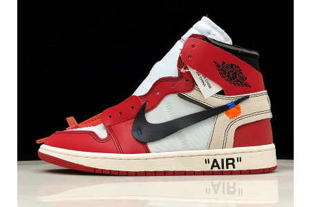 Off-White Air Jordan 1 Retro Chicago The Ten AA3834-101