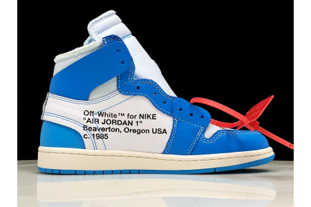 Off-White Air Jordan 1 Powder Blue UNC AQ0818-148