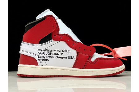 Off-White Air Jordan 1 Retro Chicago The Ten AA3834-101