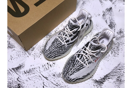 Adidas Yeezy Boost 350 V2 Zebra Black White CP9654