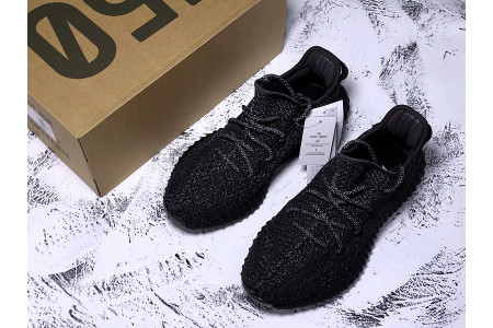 Adidas Yeezy Boost 350 V2 Static Black (Reflective) – FU9007