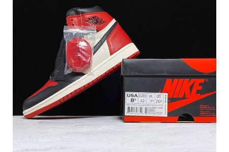 Air Jordan 1 Retro High OG Bred Toe 555088-610