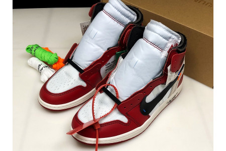 Off-White Air Jordan 1 Retro Chicago The Ten AA3834-101