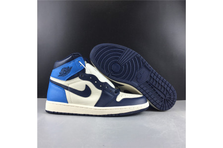 Air Jordan 1 Retro High OG Obsidian 555088-140