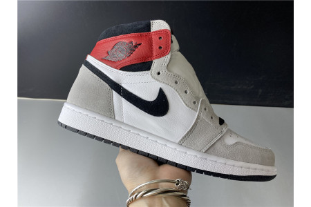 Air Jordan 1 High OG  Light Smoke Grey  555088-126