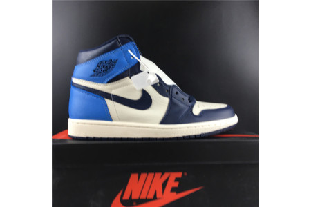 Air Jordan 1 Retro High OG Obsidian 555088-140