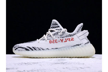 Adidas Yeezy Boost 350 V2 Zebra Black White CP9654