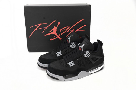 Air Jordan 4 Black Canvas DH7138-006