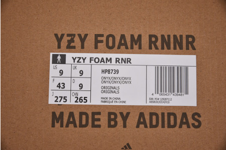 Adidas Yeezy Foam RNNR Onyx HP8739