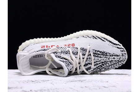 Adidas Yeezy Boost 350 V2 Zebra Black White CP9654