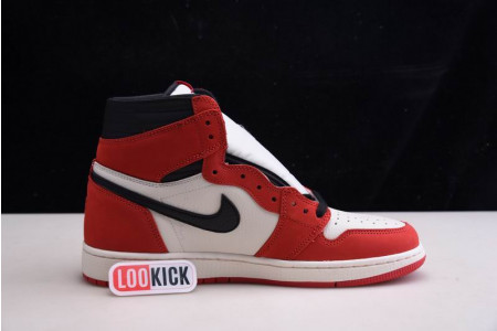 TRAVIS SCOTT X AIR JORDAN 1 RETRO HIGH OG – CD4487 100(RED)