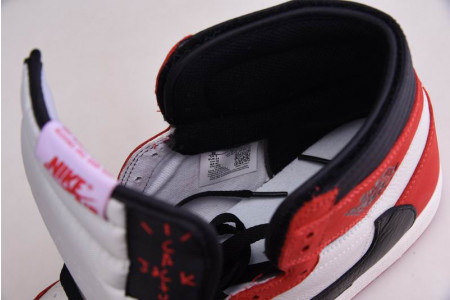 TRAVIS SCOTT X AIR JORDAN 1 RETRO HIGH OG – CD4487 100(RED)