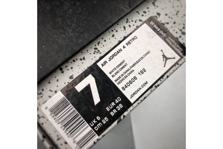 Air Jordan 4 OG White Cement 840606-192 (nike)