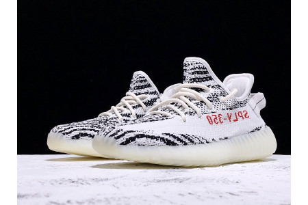 Adidas Yeezy Boost 350 V2 Zebra Black White CP9654