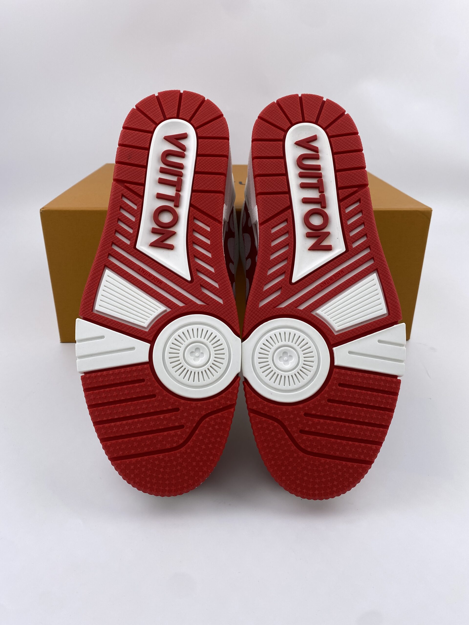 L** V* Yayoi Kusama Trainer White Red